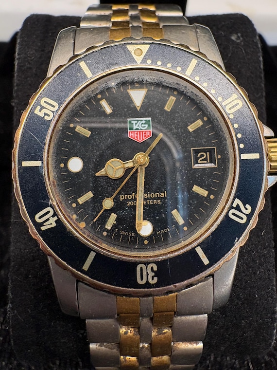Vintage TAG Heuer 1500 Series Professional Dive Watch