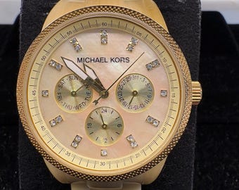 Vintage Michael Kors MK5039 Chronograph Quartz Watch