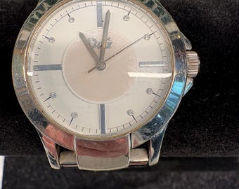 Ladies Vintage D&G Dolce and Gabbana "Texas" Stainless Steel Quartz Wristwatch