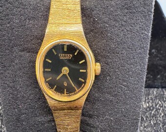 Vintage Citizen quartz damescocktailhorloge model 3220-S1G598