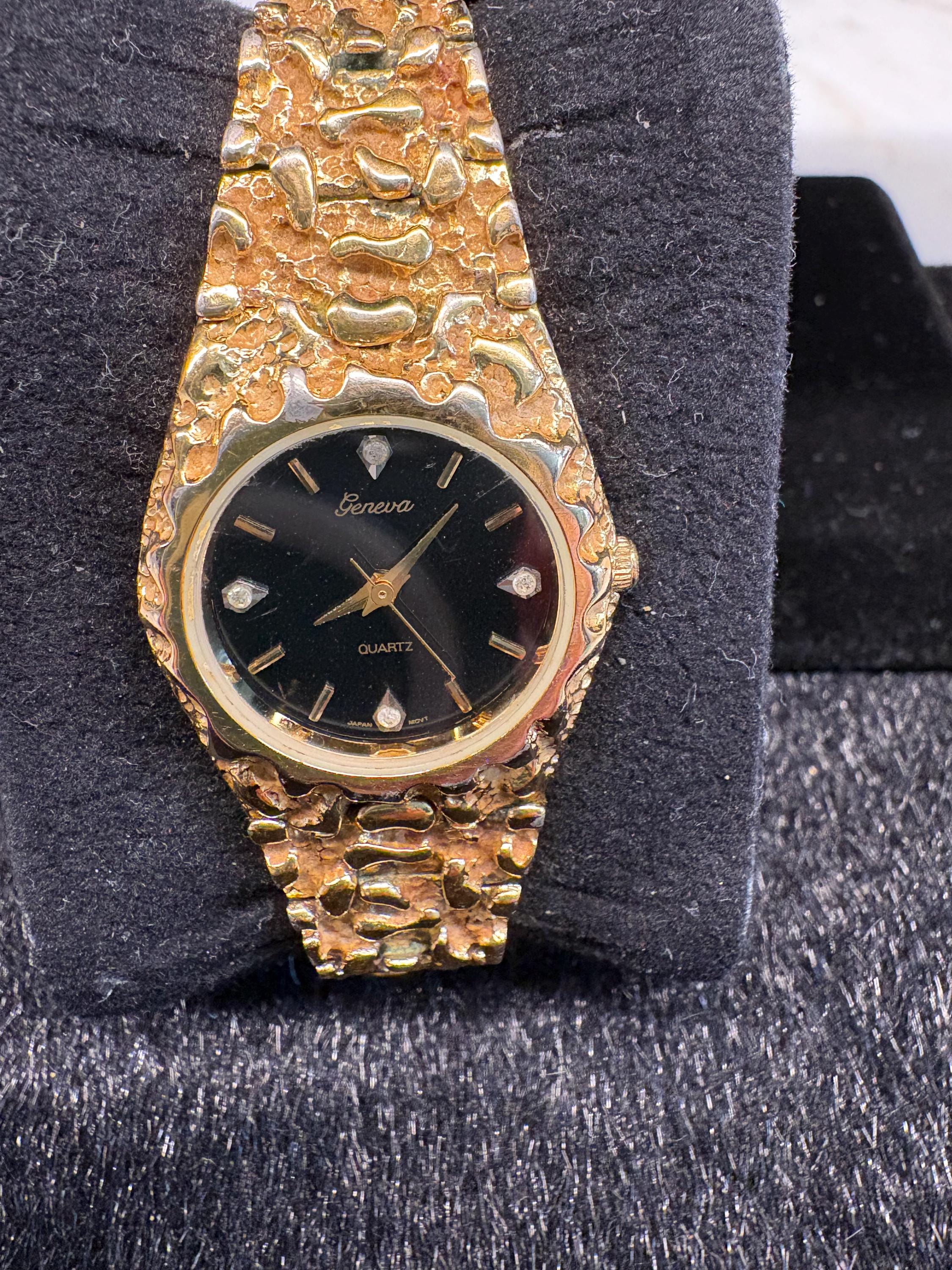 Diamond quartz watch - Etsy 日本