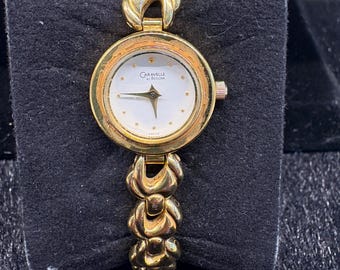 Vintage caravelle van Bulova damescocktailhorloge