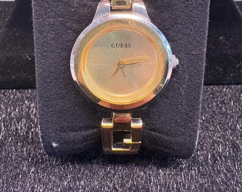 Vintage Two-Tone Guess Lady G Bracelet Watch