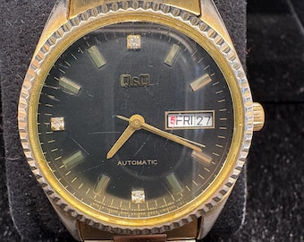 Vintage Herrenuhr Q&Q by iscihens Automatikuhr
