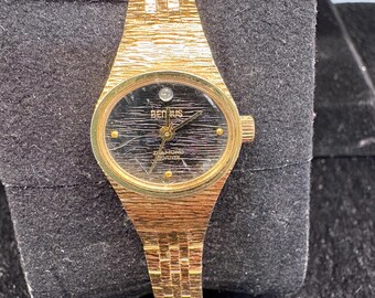Vintage Benrus Diamond Quartz Women's Dress Watch