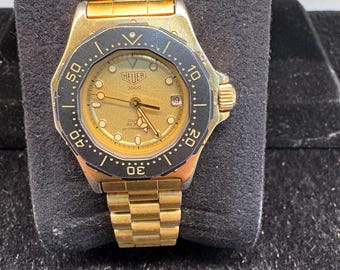 Vintage Heuer 3000 Professional Quartz Diver Watch 937.408