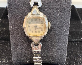 Vintage Caravelle By Bulova Ladies Cocktail Watch - Not Working