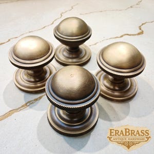 Set di pomelli per cassetti antichi 1,57", Maniglia per mobile vintage, Pomello per porta piccolo, Ferramenta per mobili rustici N.269