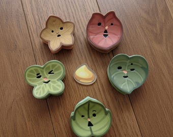 Zelda Korok Hair Clip:Handmade Yahaha Acetate Accessory Gamer Girl Cosplay Gift