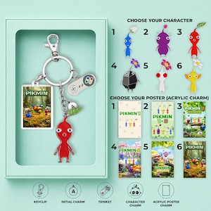 Pikmin keychain - Etsy 日本