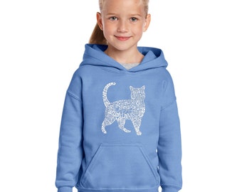 Womens Girls Cat Unicorn Pullover Hoodie Colombia Flag in Heart Shape Crop Top Sweatshirts