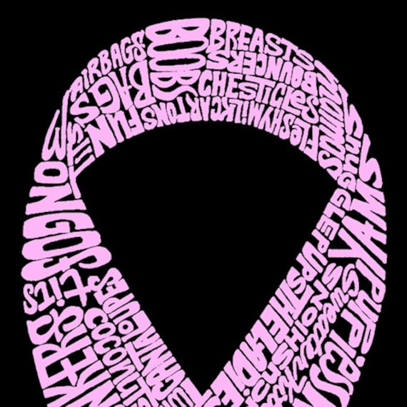 Women's V-neck T-shirt Breast Cancer Awareness Created Out of 50