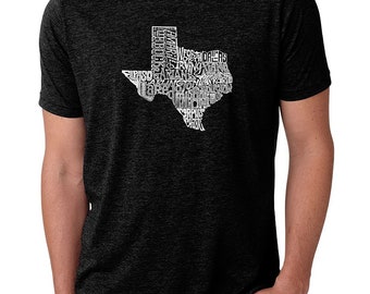 Men's Premium Blend Word Art T-shirt - The Great State of Texas