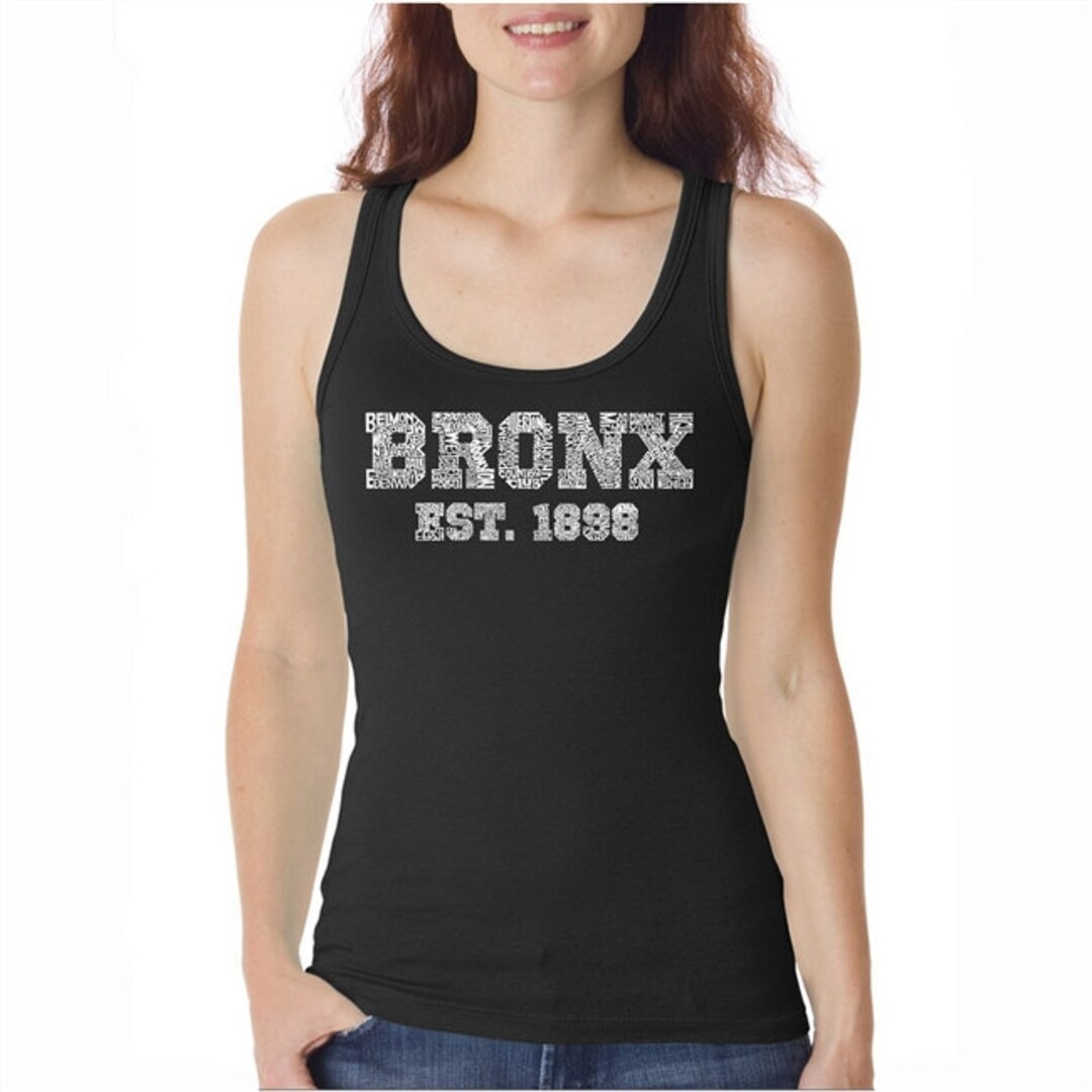 Women's Beater Tank Top Popular Neighborhoods in Bronx, NY Etsy