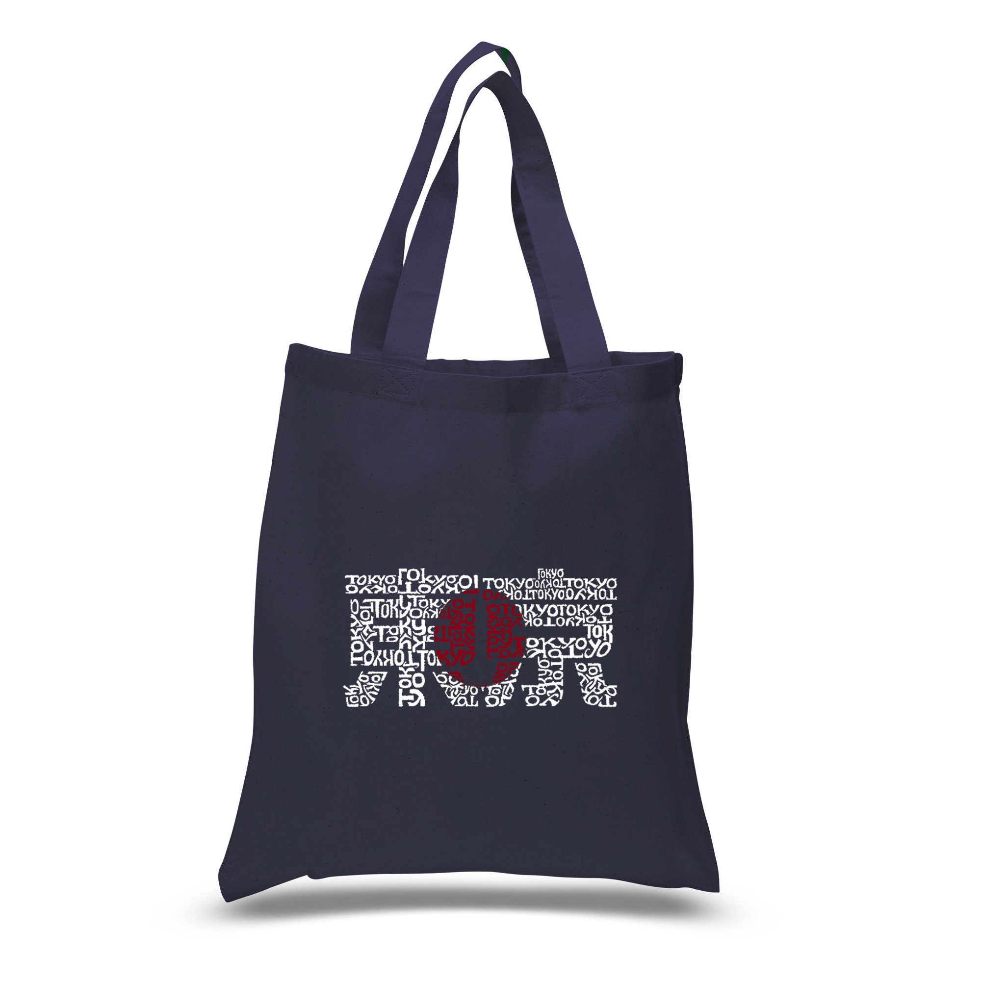 Small Word Art Tote Bag - Tokyo Sun - Etsy