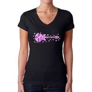 LA Pop Art Women&#39;s Word Art V-Neck T-shirt -  Shake It Off