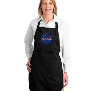 Full Length Dual Pocket Apron - Created out of NASA’s Most Notable Missions
