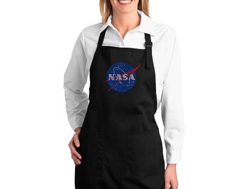 Full Length Dual Pocket Apron - Created out of NASA’s Most Notable Missions