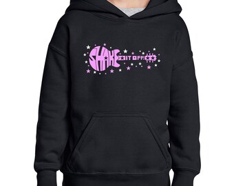 Girl's Word Art Hooded Sweatshirt -  Shake It Off