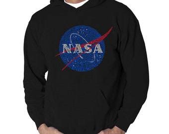 Men's Hooded Hooded Sweatshirt - Created out of NASA’s Most Notable Missions