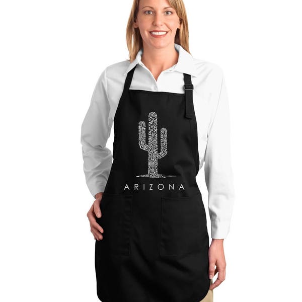 Full Length Dual Pocket Apron - Created using popular Arizona Cities