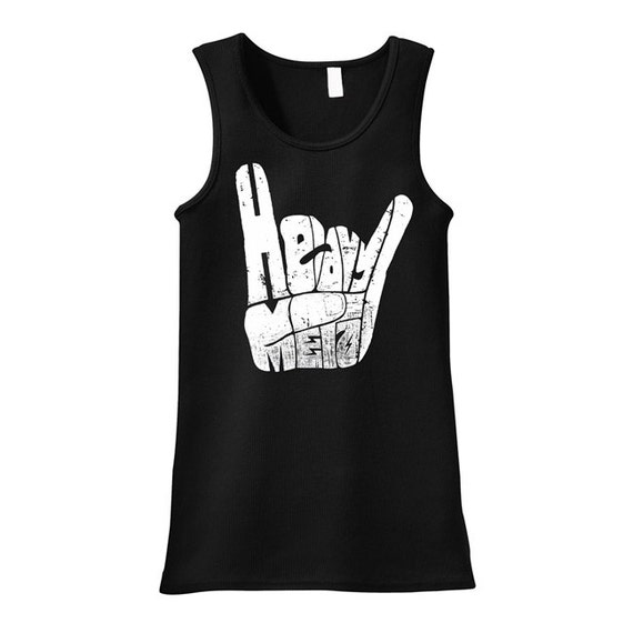 Camiseta sin mangas para mujer Heavy Metal