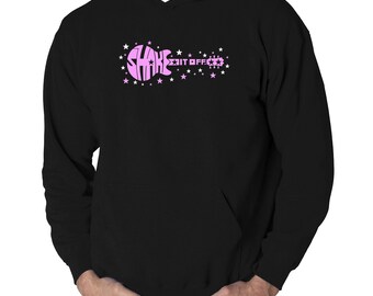 Men's Word Art Hooded Sweatshirt -  Shake It Off