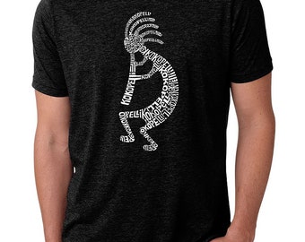 Men's Premium Blend Word Art T-shirt - Kokopelli