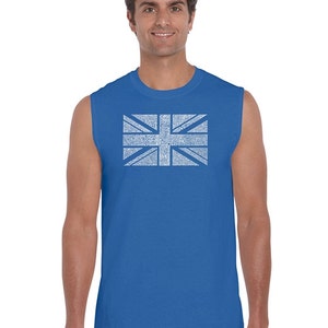 Men&#39;s Sleeveless Shirt - UNION JACK