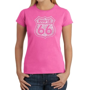 Women&#39;s T-shirt - Route 66 - Get Your Kicks