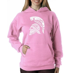 Women&#39;s Hooded Sweatshirt - Spartan - Created out of the Main 14 Greek Gods / Olympian Deities