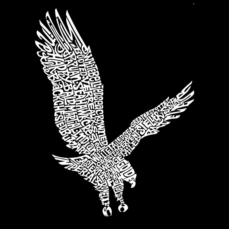 Women/'s Premium Word Art Flowy Tank Top Eagle