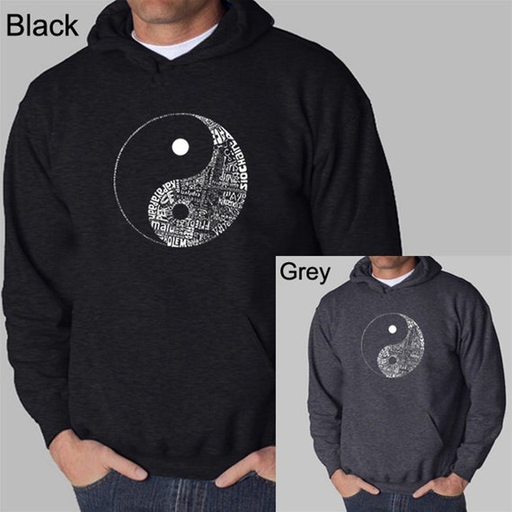 Men's Long Sleeve 3D Print Hoodie - Colorful Ethnic Circle Pattern Pullover, Hooded Sweatshirt For Spring & Fall