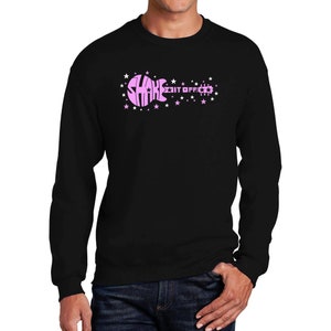 Men&#39;s Word Art Crewneck Sweatshirt -  Shake It Off
