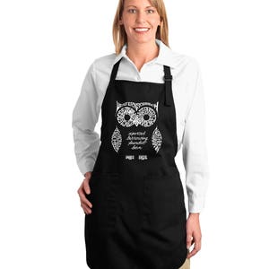 Full Length Dual Pocket Apron - Created out of the Different Species of Owl