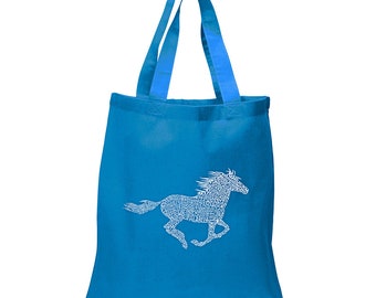 バッグ slow horse pit utility tote bag EQUESTRIAN TOTE BAG