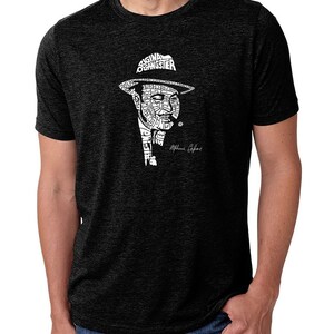 Men&#39;s Premium Blend Word Art T-shirt - Al Capone-Original Gangster