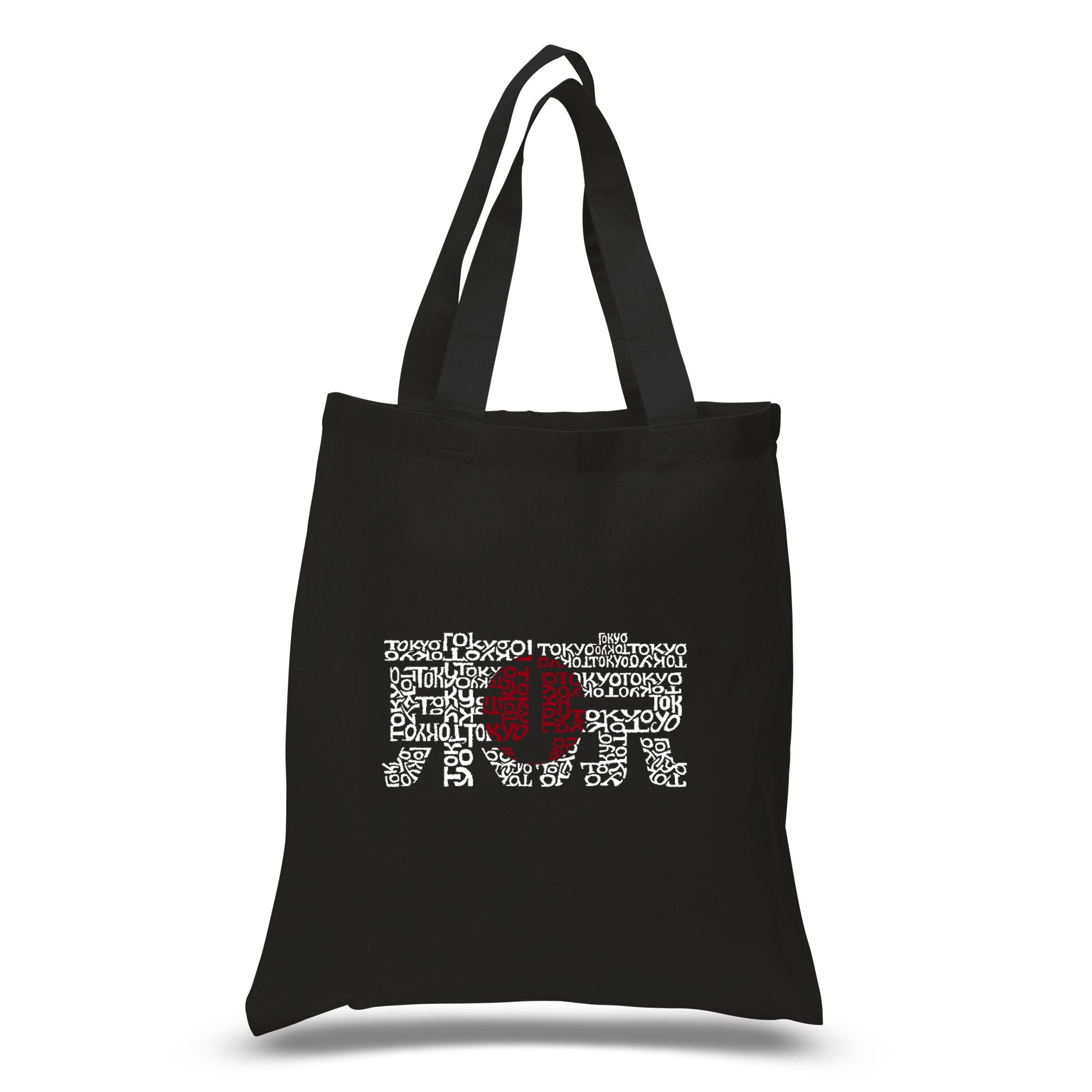 Small Word Art Tote Bag - Tokyo Sun - Etsy