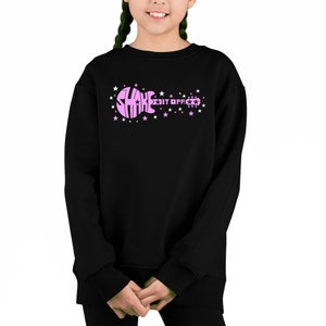 Shake it Off - Girl&#39;s Word Art Crewneck Sweatshirt