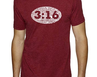 Tip Top - Camiseta Para Hombre, Diseño Con Texto En Inglés Hier J'avais 39 Años, Color Rojo Impression Blanche XL