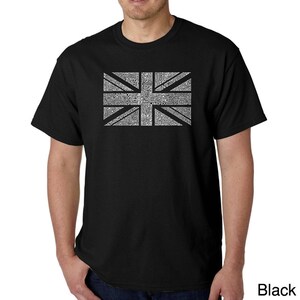 Men&#39;s T-shirt - Union Jack - Created using Major UK Cities