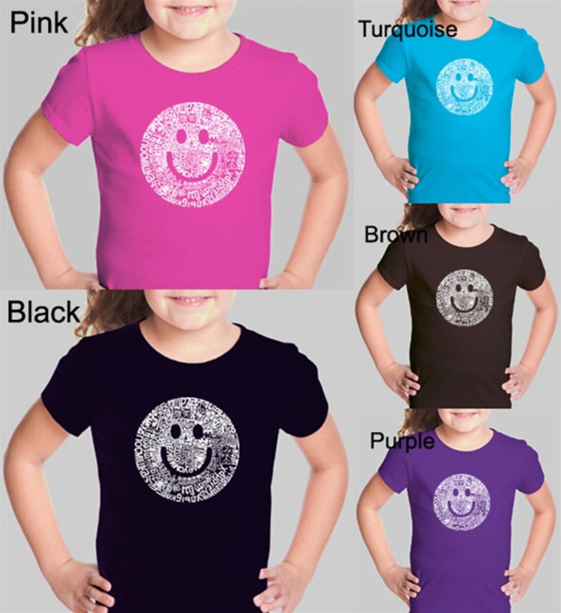 smile in different languages shirt