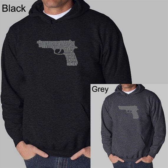 2nd Amendment Gun Rights Hoodie – Men's Hooded Sweatshirt, Gildan, Long Sleeve