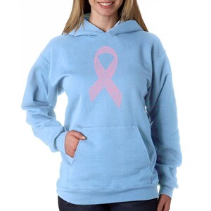 Women&#39;s Hooded Sweatshirt - Created out of 50 Slang Terms for Breasts