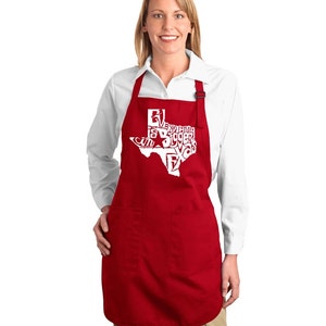 Full Length Dual Pocket Apron - Everything is Bigger in Texas