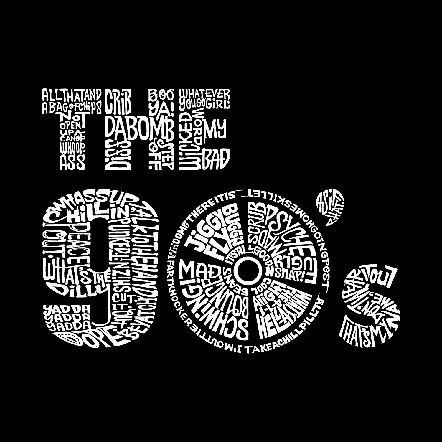 Full Length Word Art Apron 90S | Etsy