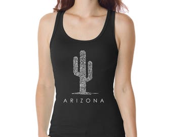 Women's Tank Top - Created using popular Arizona Cities