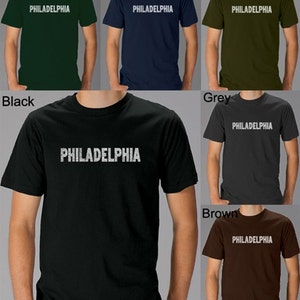 Men&#39;s T-shirt - Created using some of Philadelphia&#39;s most popular neighborhoods