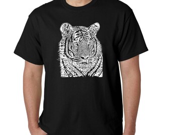 Men's T-shirt - Word Art - Big Cats