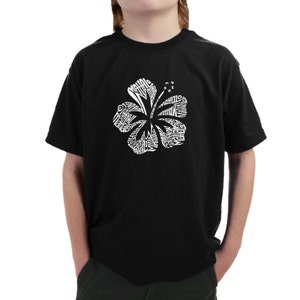 Boy&#39;s T-shirt - Mahalo Created using the word Mahalo